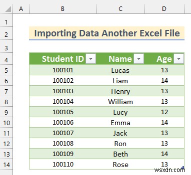 การนำเข้าข้อมูลไปยัง Excel (3 วิธีที่เหมาะสม)