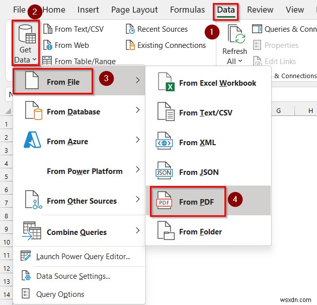 การนำเข้าข้อมูลไปยัง Excel (3 วิธีที่เหมาะสม)