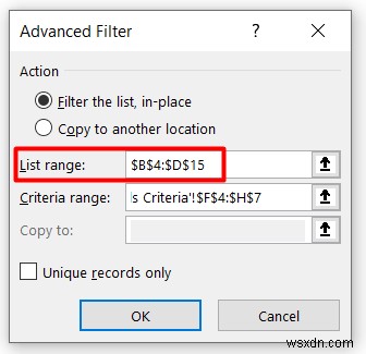 ตัวกรองขั้นสูงของ Excel (5 แอปพลิเคชันที่มีประโยชน์)