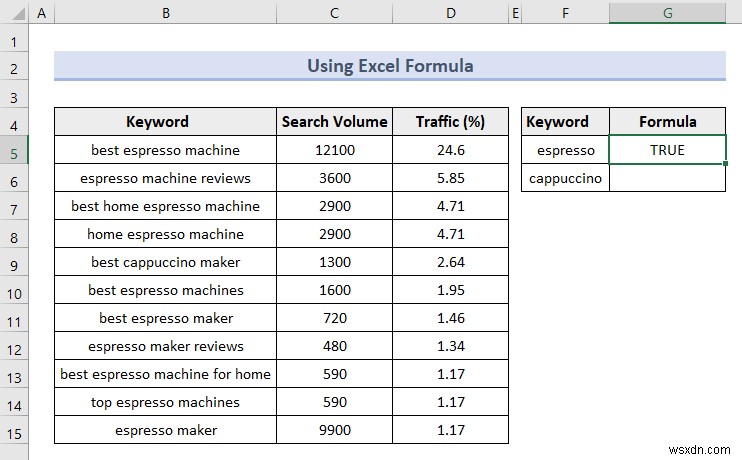 ตัวกรองขั้นสูงของ Excel (5 แอปพลิเคชันที่มีประโยชน์)