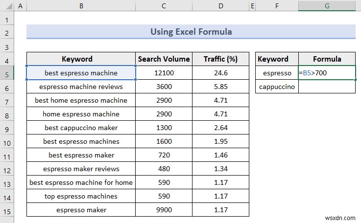 ตัวกรองขั้นสูงของ Excel (5 แอปพลิเคชันที่มีประโยชน์)