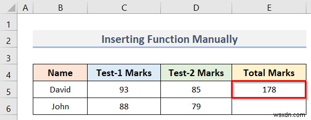 วิธีการแทรกสมการใน Excel (3 วิธีง่ายๆ)