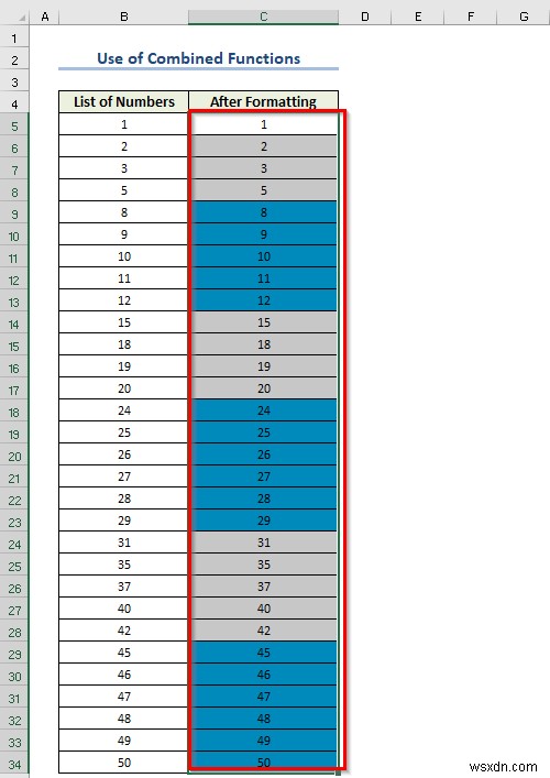 วิธีการสร้าง FOR ลูปใน Excel โดยใช้สูตร (ตัวอย่าง 3 ตัวอย่าง)