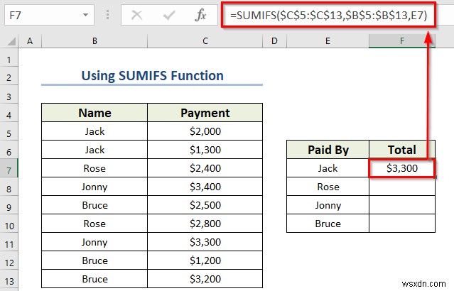 วิธีการสร้าง FOR ลูปใน Excel โดยใช้สูตร (ตัวอย่าง 3 ตัวอย่าง)