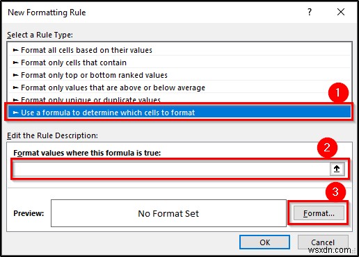 การจัดรูปแบบตามเงื่อนไขด้วยสูตรใน Excel