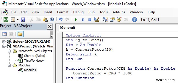 วิธีการตรวจสอบเซลล์โดยใช้หน้าต่างดูของ Excel (คำแนะนำอย่างง่าย)