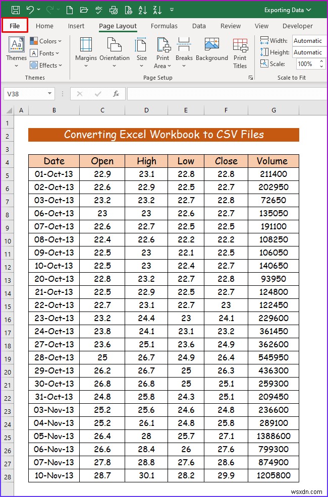 วิธีการส่งออกข้อมูลใน Excel (2 วิธีง่ายๆ)