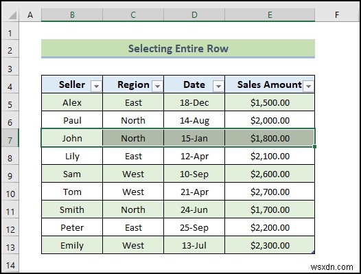 วิธีใช้การอ้างอิงตารางด้วย Excel VBA (20 ตัวอย่าง)