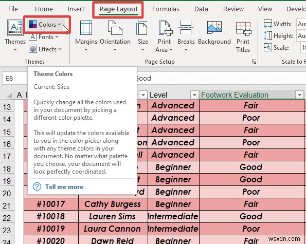 วิธีทำให้ตาราง Excel ดูดี (8 เคล็ดลับที่มีประสิทธิภาพ)