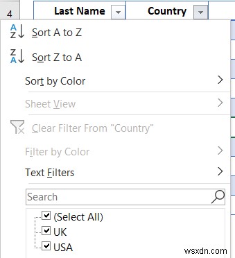 การนำทางตาราง Excel (7 เทคนิคง่ายๆ) 