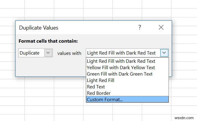 วิธีการลบแถวที่ซ้ำกันในตาราง Excel