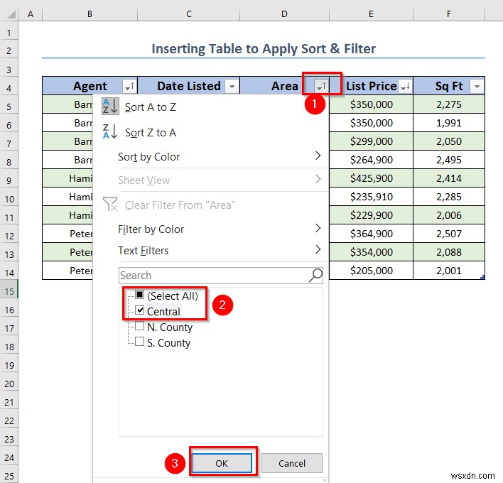 วิธีใช้การเรียงลำดับและกรองด้วยตาราง Excel (4 วิธีที่เหมาะสม)