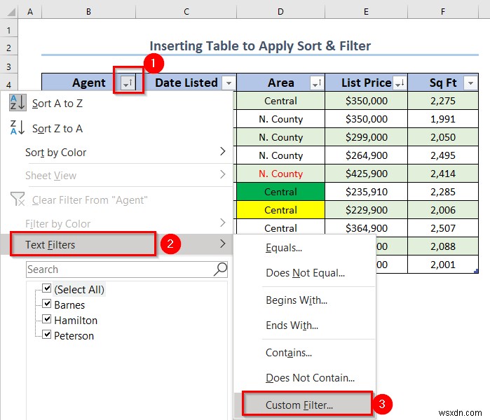 วิธีใช้การเรียงลำดับและกรองด้วยตาราง Excel (4 วิธีที่เหมาะสม)