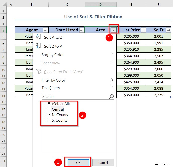 วิธีใช้การเรียงลำดับและกรองด้วยตาราง Excel (4 วิธีที่เหมาะสม)