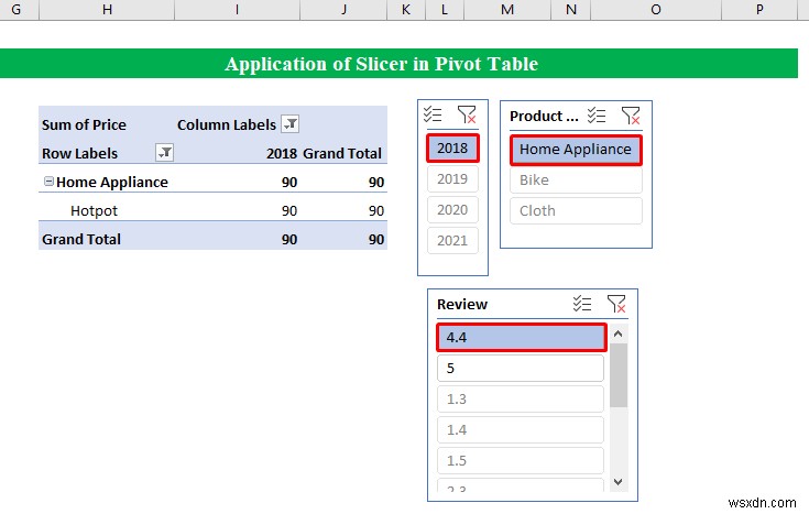 วิธีใช้ตัวแบ่งส่วนข้อมูลเพื่อกรองข้อมูลใน Excel (2 วิธีง่ายๆ)