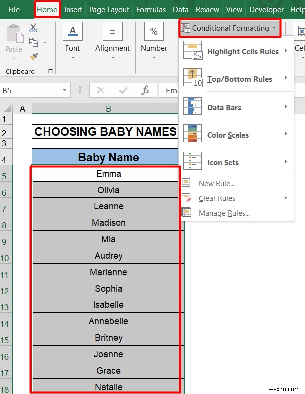 วิธีใช้สัญลักษณ์แทนใน Excel (4 วิธีง่ายๆ)