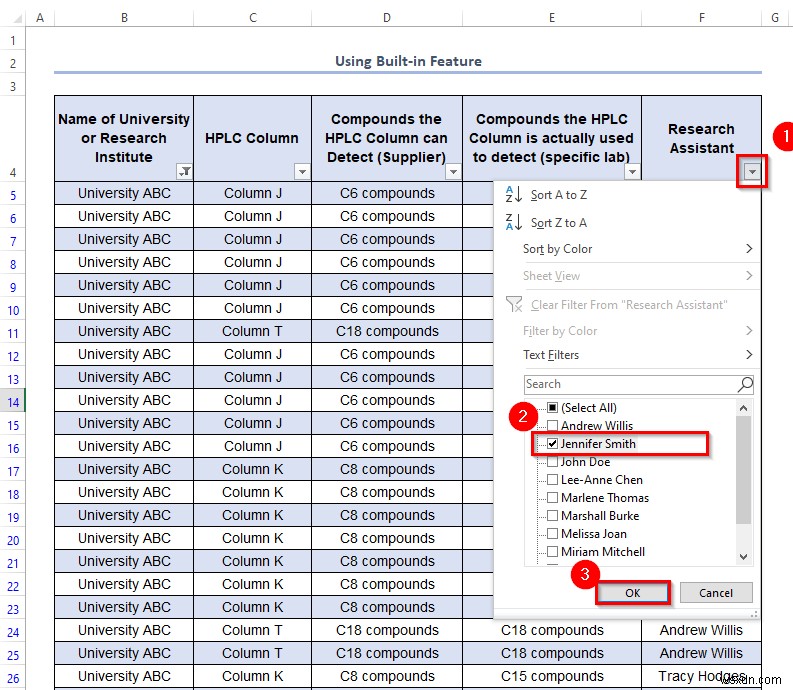 วิธีรับค่าที่ไม่ซ้ำใน Excel (5 วิธีง่ายๆ)