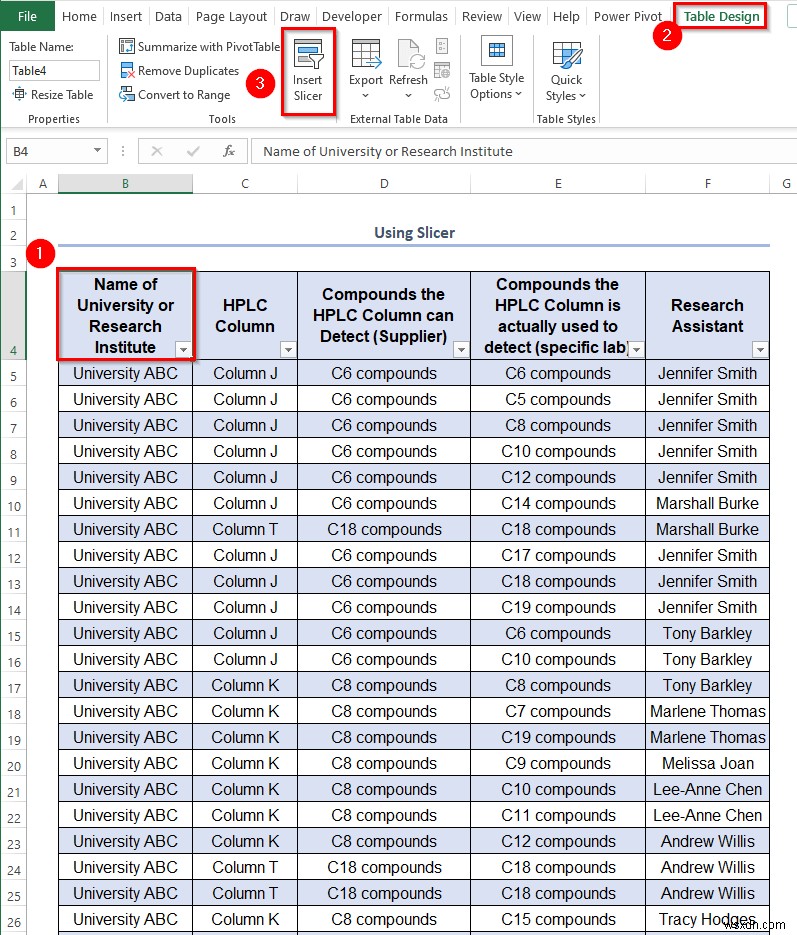 วิธีรับค่าที่ไม่ซ้ำใน Excel (5 วิธีง่ายๆ)