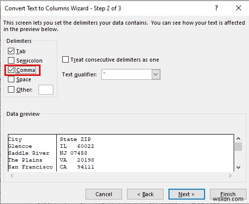 วิธีการแปลงข้อความเป็นคอลัมน์ใน Excel (3 กรณี)