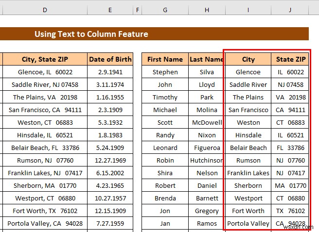 วิธีการแปลงข้อความเป็นคอลัมน์ใน Excel (3 กรณี)