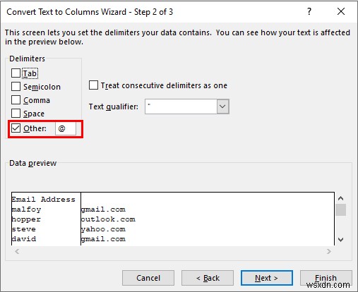 วิธีการแปลงข้อความเป็นคอลัมน์ใน Excel (3 กรณี)