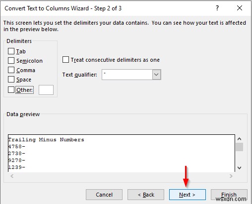 วิธีการแปลงข้อความเป็นคอลัมน์ใน Excel (3 กรณี)