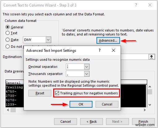 วิธีการแปลงข้อความเป็นคอลัมน์ใน Excel (3 กรณี)