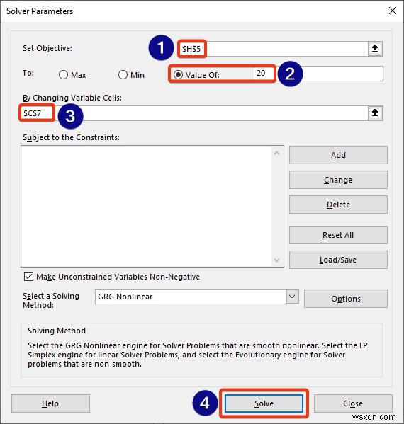 การแก้สมการใน Excel (5 ตัวอย่างที่มีประโยชน์)