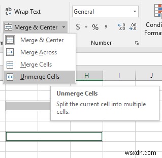 วิธีแยกเซลล์ใน Excel (คู่มือขั้นสูงสุด)