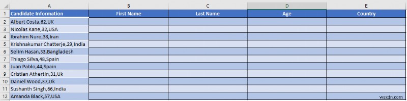 วิธีแยกเซลล์ใน Excel (คู่มือขั้นสูงสุด)