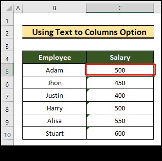 วิธีการแปลงข้อความเป็นตัวเลขใน Excel (8 วิธีง่ายๆ)