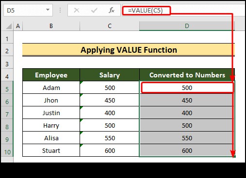 วิธีการแปลงข้อความเป็นตัวเลขใน Excel (8 วิธีง่ายๆ)