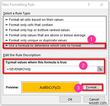 วิธีการเน้นทุกแถวใน Excel (วิธีง่ายๆ 3 วิธี)