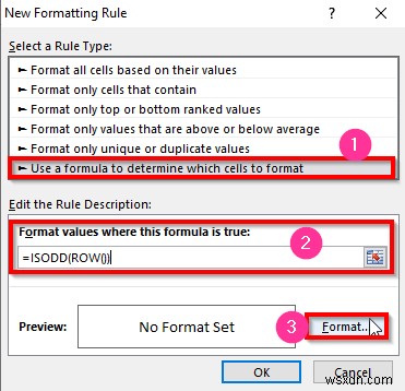 วิธีการเน้นทุกแถวใน Excel (วิธีง่ายๆ 3 วิธี)