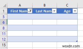 วิธีการลบแถวว่างใน Excel (6 วิธี)