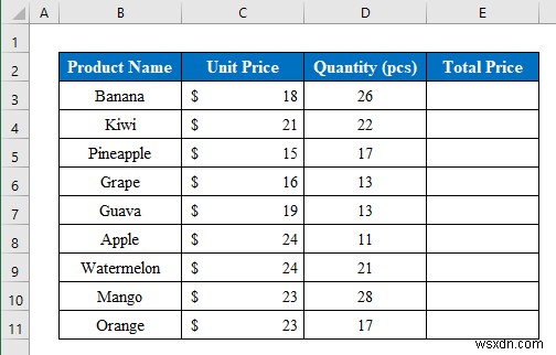 วิธีการคูณใน Excel (8 วิธีง่าย ๆ)