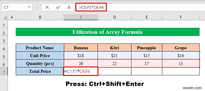 วิธีการคูณใน Excel (8 วิธีง่าย ๆ)