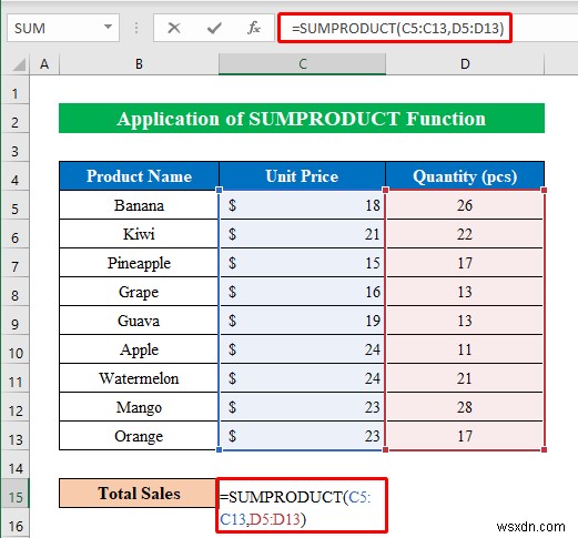 วิธีการคูณใน Excel (8 วิธีง่าย ๆ)