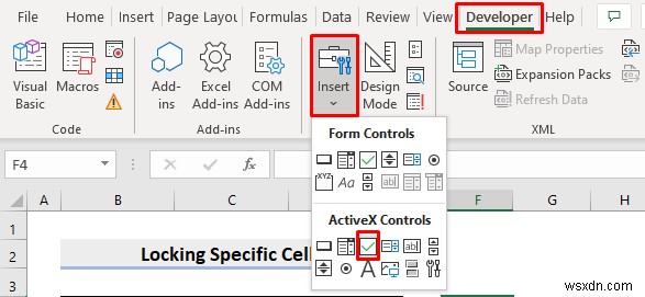 วิธีการล็อกและปลดล็อกเซลล์ใน Excel โดยใช้ VBA