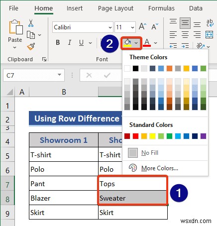 วิธีเปรียบเทียบสองคอลัมน์หรือรายการใน Excel (4 วิธีที่เหมาะสม)