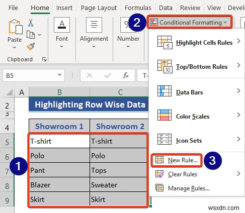 วิธีเปรียบเทียบสองคอลัมน์หรือรายการใน Excel (4 วิธีที่เหมาะสม)