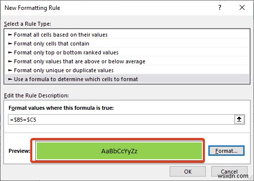 วิธีเปรียบเทียบสองคอลัมน์หรือรายการใน Excel (4 วิธีที่เหมาะสม)