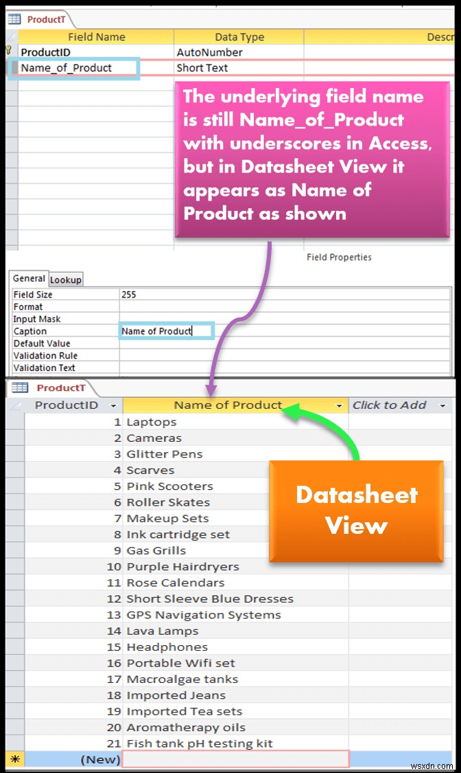 แลกเปลี่ยน (คัดลอก นำเข้า ส่งออก) ข้อมูลระหว่าง Excel และ Access