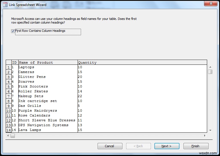 แลกเปลี่ยน (คัดลอก นำเข้า ส่งออก) ข้อมูลระหว่าง Excel และ Access