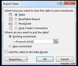 แลกเปลี่ยน (คัดลอก นำเข้า ส่งออก) ข้อมูลระหว่าง Excel และ Access