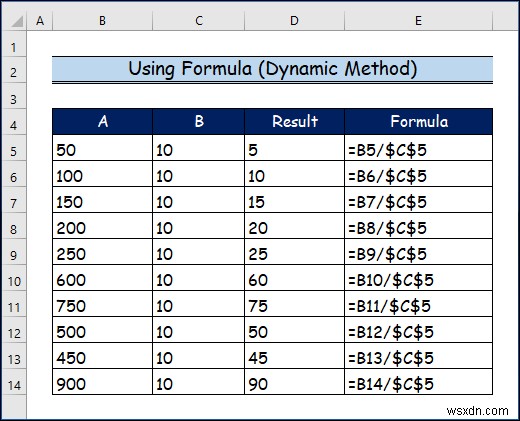 วิธีแบ่งคอลัมน์ใน Excel (8 วิธีง่ายๆ)