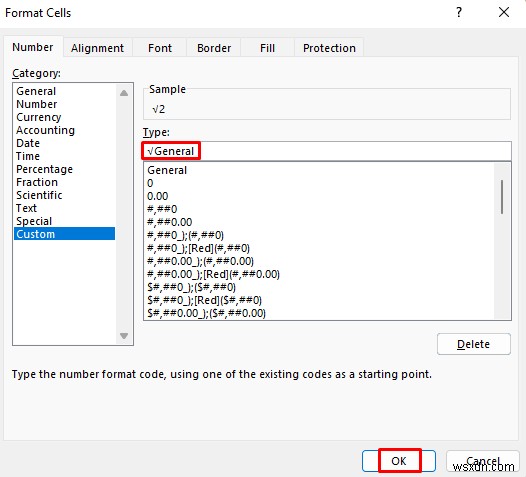 วิธีการแทรกสัญลักษณ์รากที่สองใน Excel (8 วิธีง่ายๆ)