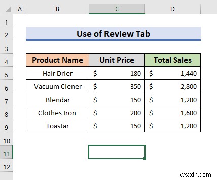 วิธีการตรวจสอบการสะกดในแผ่นงานที่ใช้งานอยู่ใน Excel