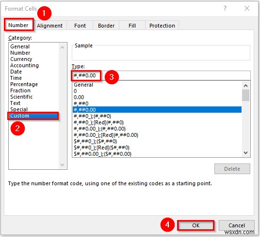 วิธีกำหนดรูปแบบตัวเลขใน Excel ที่มีหลายเงื่อนไข