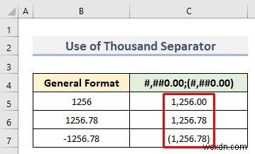 วิธีกำหนดรูปแบบตัวเลขใน Excel ที่มีหลายเงื่อนไข